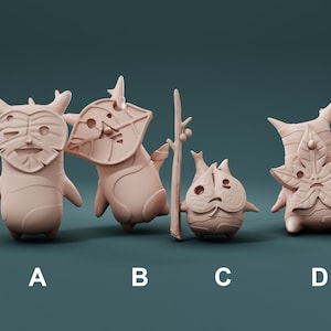 Tree Spirits - 32mm Resin Miniature DnD Miniatures Dungeons & Dragons Miniatures Pathfinder Miniatures RPG Tabletop Wargaming