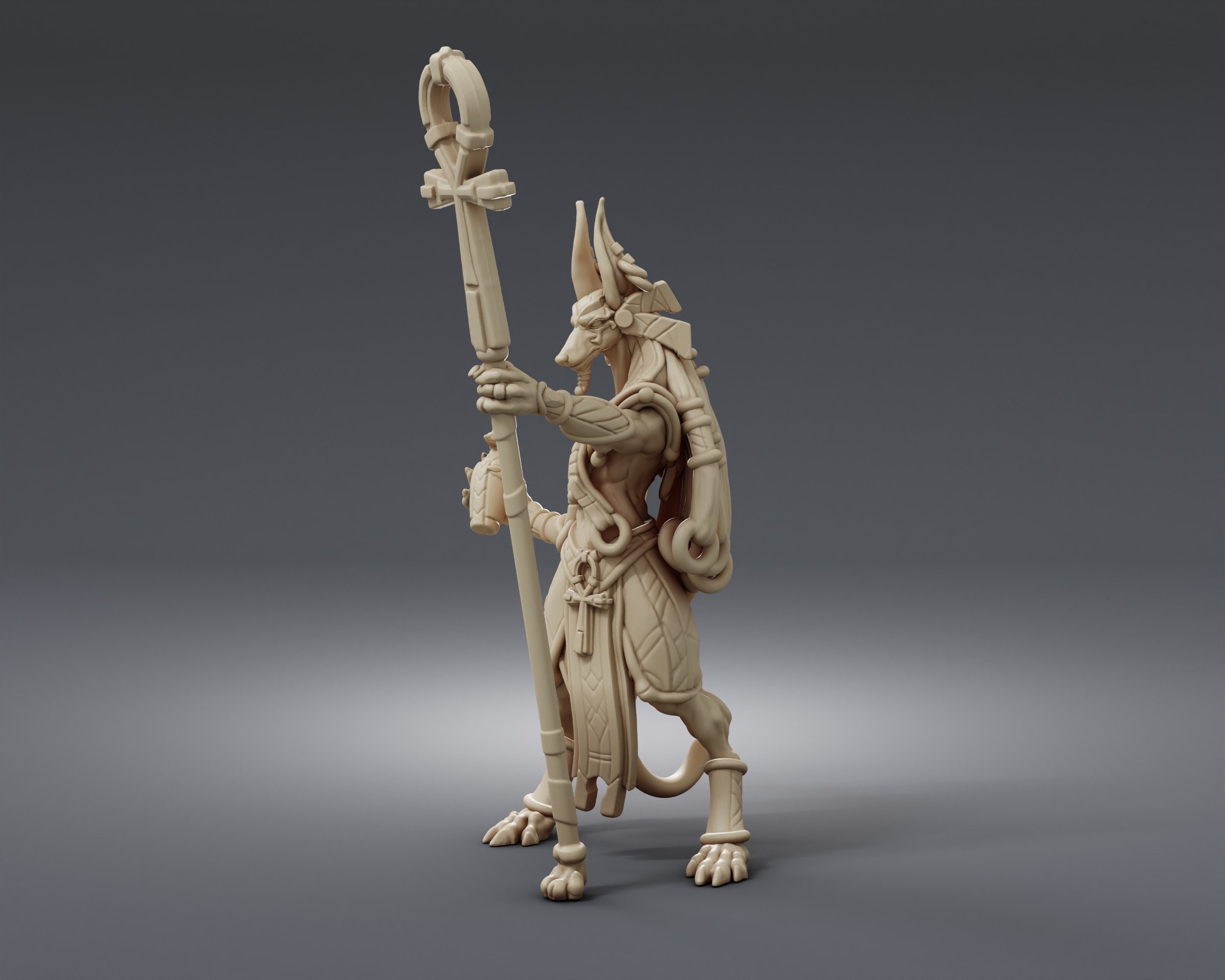 Anubis - Resin Miniature - Dnd Miniatures - Dungeons & Dragons ...