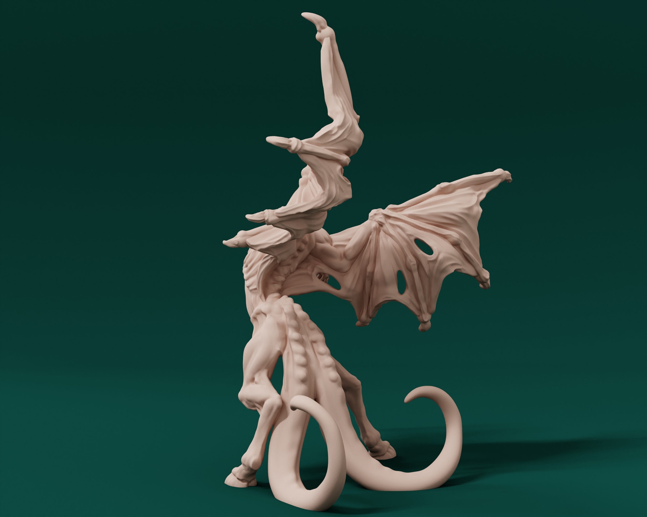 Jersey Devil - Resin Miniature - Dnd Miniatures - Dungeons & Dragons ...