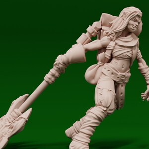 Young Orc - Resin Miniature - DnD Miniatures - Dungeons & Dragons Miniatures - Pathfinder Miniatures - RPG - Tabletop Miniatures