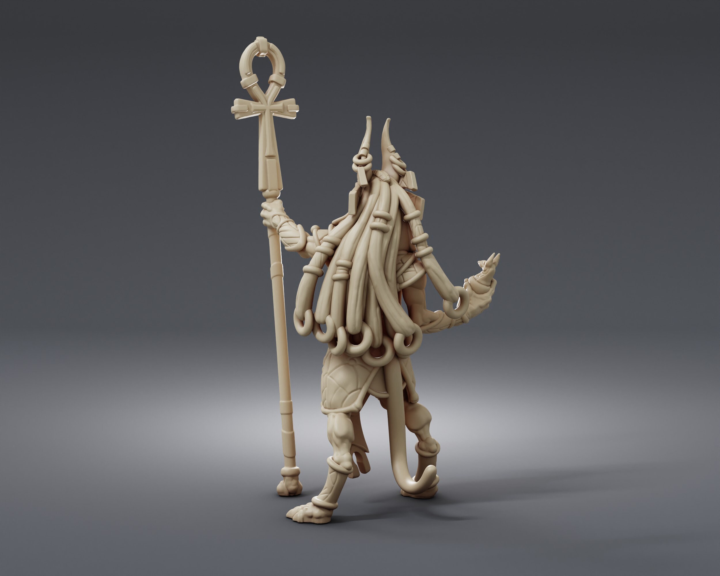 Anubis - Resin Miniature - Dnd Miniatures - Dungeons & Dragons ...