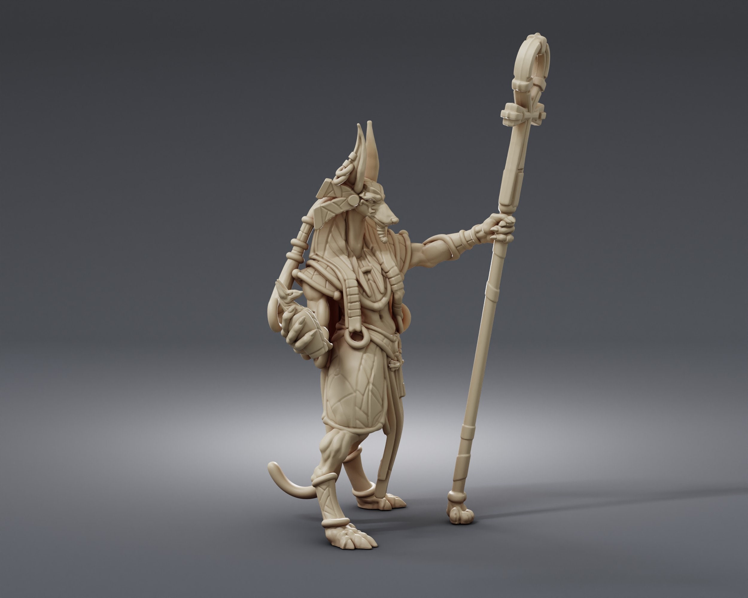 Anubis - Resin Miniature - Dnd Miniatures - Dungeons & Dragons ...