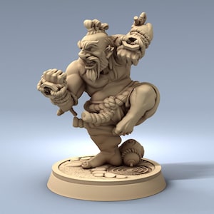 Monk Shaolin Fighter - 28mm 32mm Resin Miniature - DnD - Dungeons & Dragons Miniatures - Pathfinder  - RPG - Tabletop - Wargaming