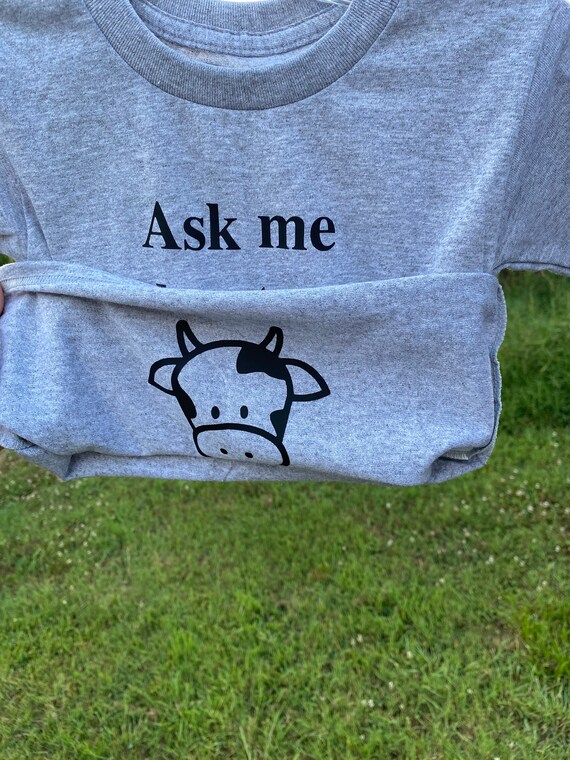 Ask Me About My Moo Cow T-shirt | Etsy 