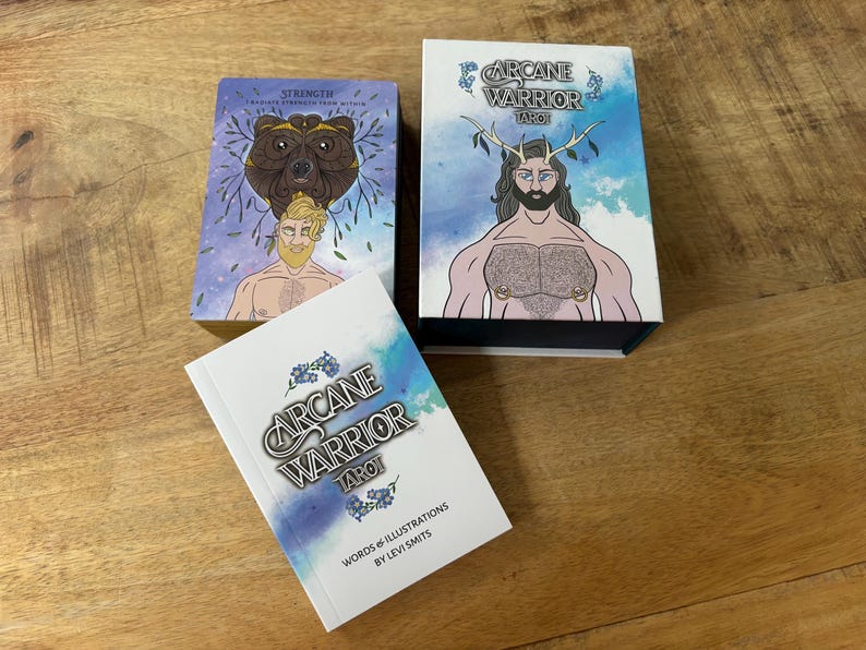 Arcane Warrior Tarot: a deck with messages from the divine masculine image 7