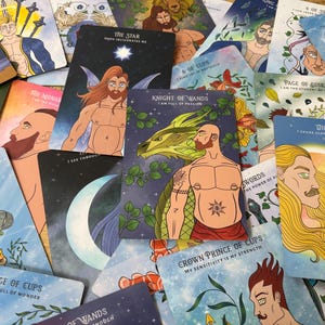 Arcane Warrior Tarot: a deck with messages from the divine masculine image 2