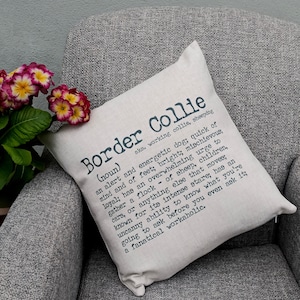 Border Collie Cushion