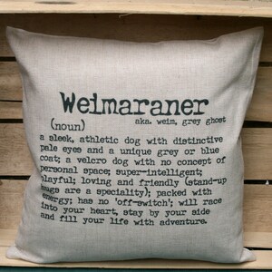 Weimaraner Cushion