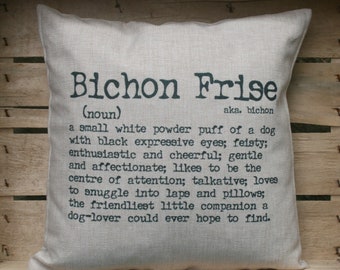Bichon Frise Cushion