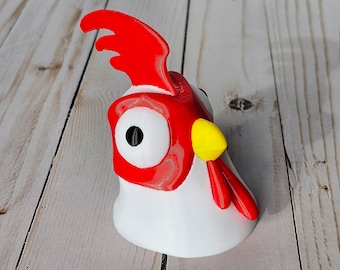 Pollo de la Isla Coral (impreso en 3D) - Pollo Feliz o Pollo Sospechoso