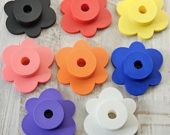 NEW! Additional Flowers for Giant Building Block Flowers, Life-Size Brick Classic Flowers