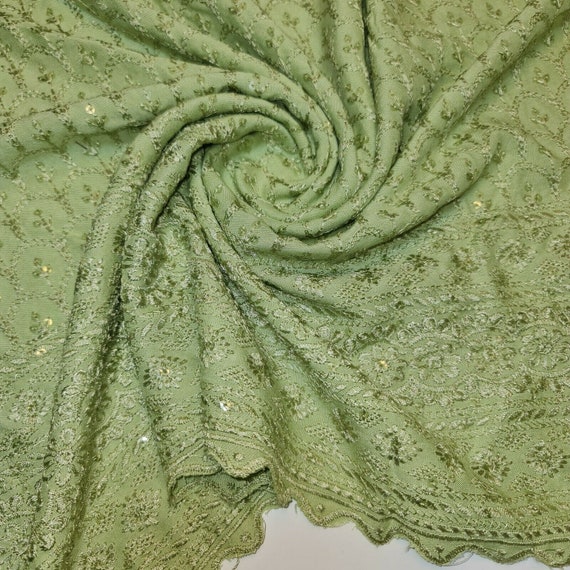 Tissu En Jersey Poly-viscose Extensible à Motif Floral - Idéal Pour Couture, Déguisements, Rideaux Ou Artisanat (Marque HAAN)