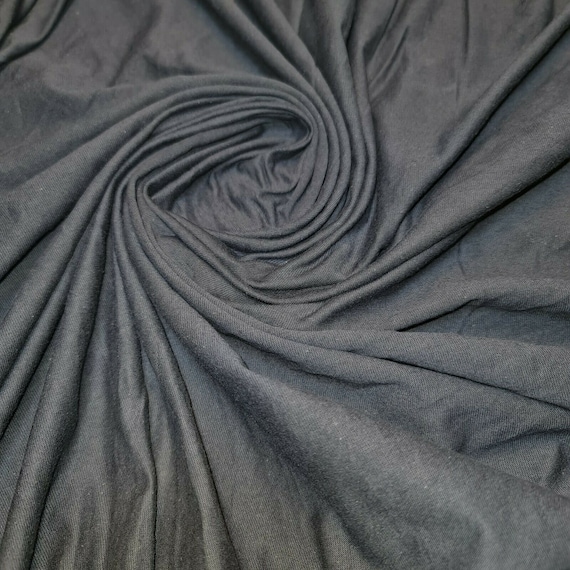 Soft Plain Colour Cotton Jersey Stretch Knit T Shirt Baby Grow Dress Fabric  58" (navy Blue) - Etsy