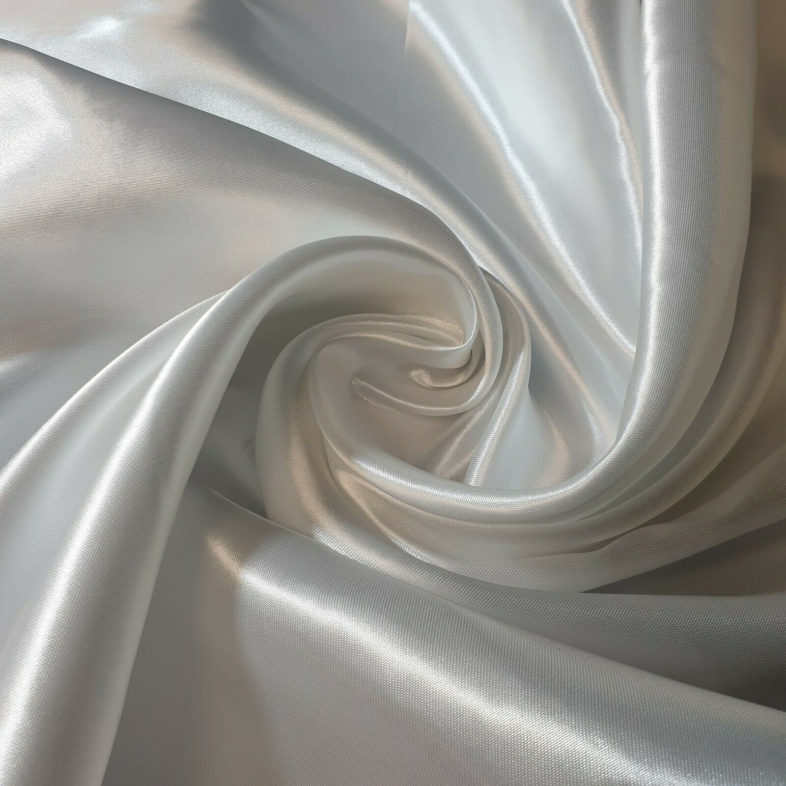 Luxury Silky Satin Dress Fabric - 44 Inch (110cm) Width, Perfect For Wedding Dresses, Crafts & Formal Wear