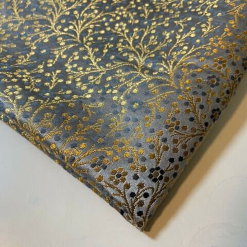 100% Poliestere Di Lusso Ricamo Floreale Tessuto Jacquard Tessuto Jacquard Brocc - Foto 7