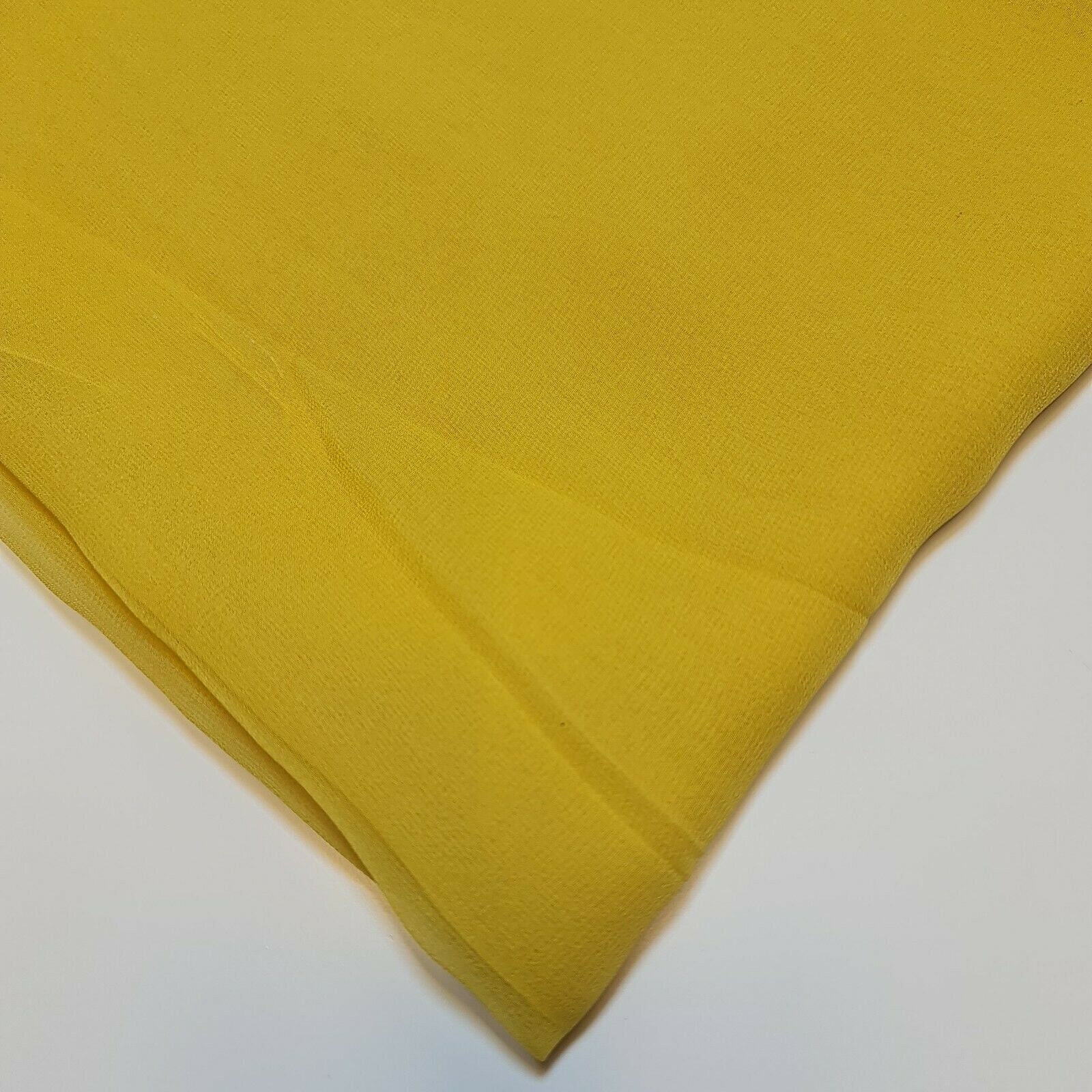 Tela De Gasa Crepé De Musgo 100 % Poliéster Con Drapeado Transparente Para Vestido, 44" (jade) - México