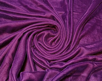 Pflaume Luxus Super Micro 9000 Superior 3 Crown Triple Samtkleid Craft 44 ”Gewebe