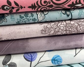 Floral Polycotton Fabric 240cm Wide Sheeting Bedding Quilting Material Per Meter