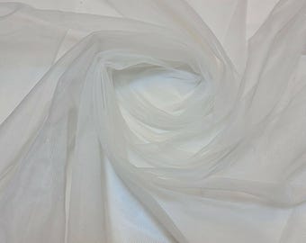 Weißes Kleid Netz Stoff Tüll Tanzbekleidung Brautkleid Tutu Meterware 60"