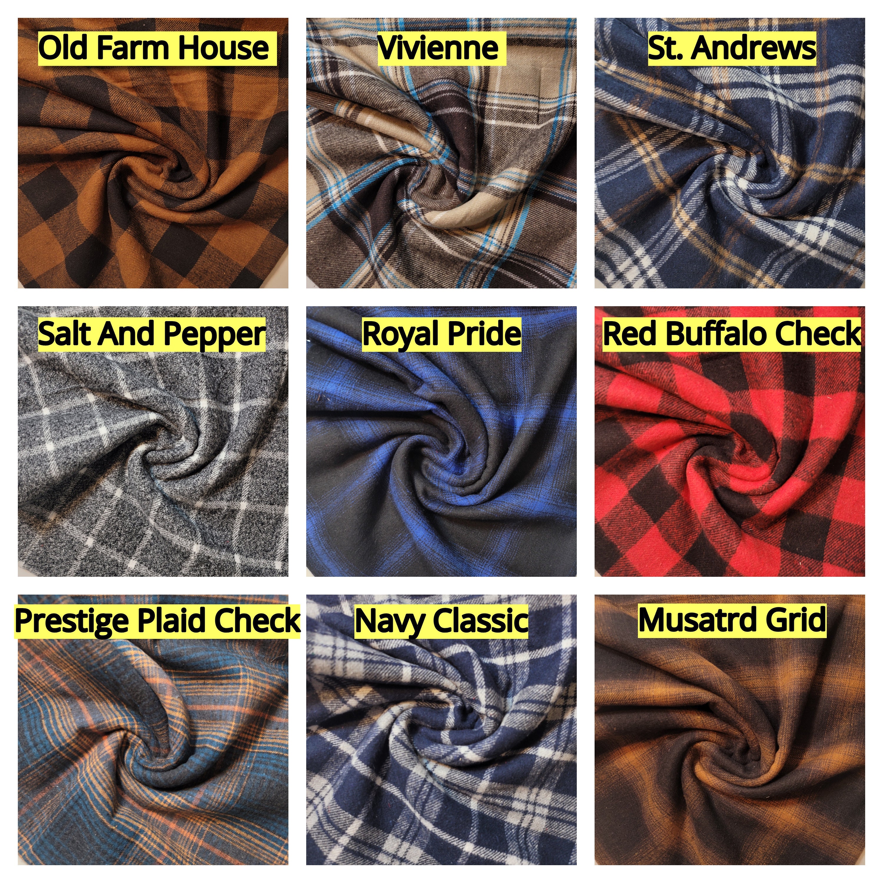 Mammoth Flannel Fabric, Robert Kaufman Fabric, Adventure, Plaid Flannel  Fabric, Flannel Fabric by the Yard, Apparel Fabric, Yarn Dyed Fabric 