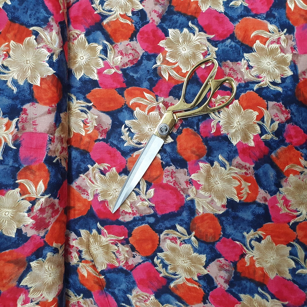 Textile Station Design 24 44 Wide Pure 100 Indian Print Soft Touch