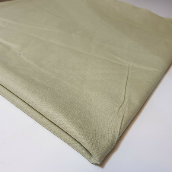 Plain 100% Cotton Egyptian Cambric Poplin Craft Soft Dress Material Fabric  44" (light Olive Green) - Etsy