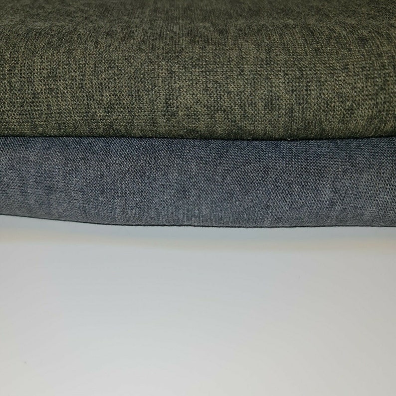 Plain Grey Viscose Lycra Knitted Jersey Stretch Fabric Material 58