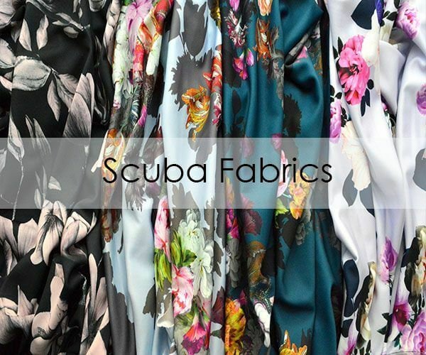 Spandex Neoprene Scuba Fabric Sold by the Yard. Turquoise 
