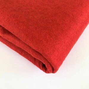 Tessuto in feltro artigianale Materiale acrilico Arte Cucito Decorazioni festive 150 cm al metro (rosso)