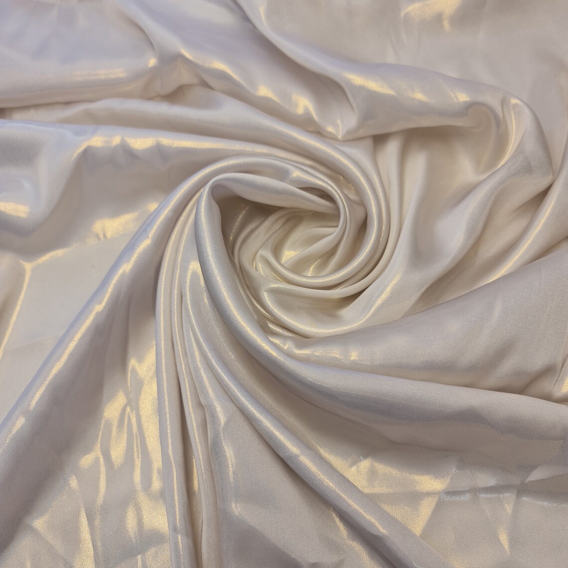 Shimmer Foil Satin Fabric Drape Flow Dress Decor Craft Etsy UK