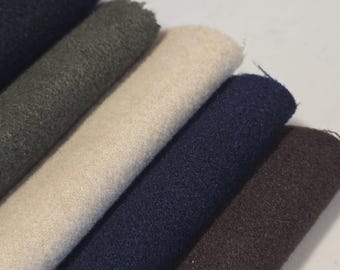 Washable Wool Fabric Ideal For Coats and Scarfs 58" Wide By The Meter