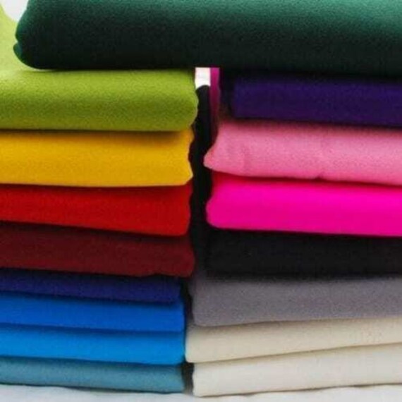 Tessuto In Feltro Acrilico – Larghezza 150 Cm, Peso Medio, Colore Grigio, Per Cucito E Decorazioni Fai Da Te - 4