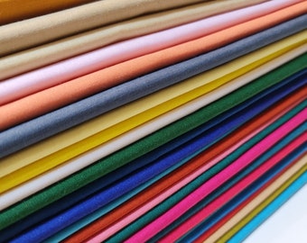 Clearance 100% COTTON LAWN Soft Dress Craft Material Drape Curtain Lining Fabric By Meter 44&quot;