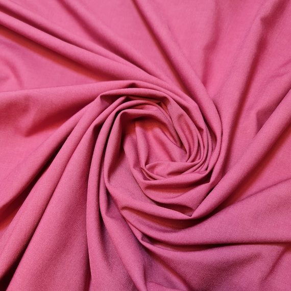 Cream Plain Cotton Silk Fabric (1 Mtr): Luxurious and Versatile