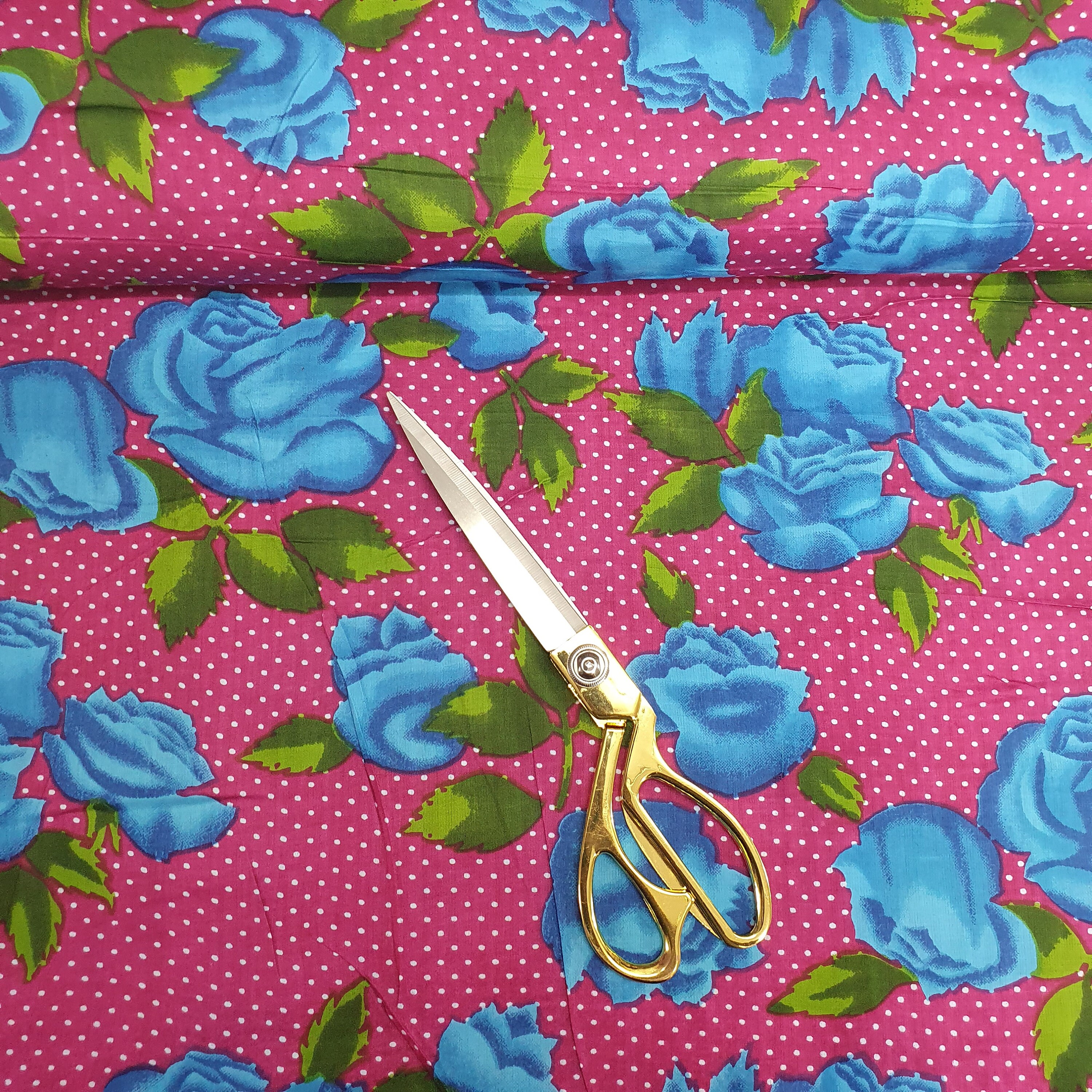 Cotton Lawn Floral Print Dress Fabric 60" Wide Lightweight Summer M1670