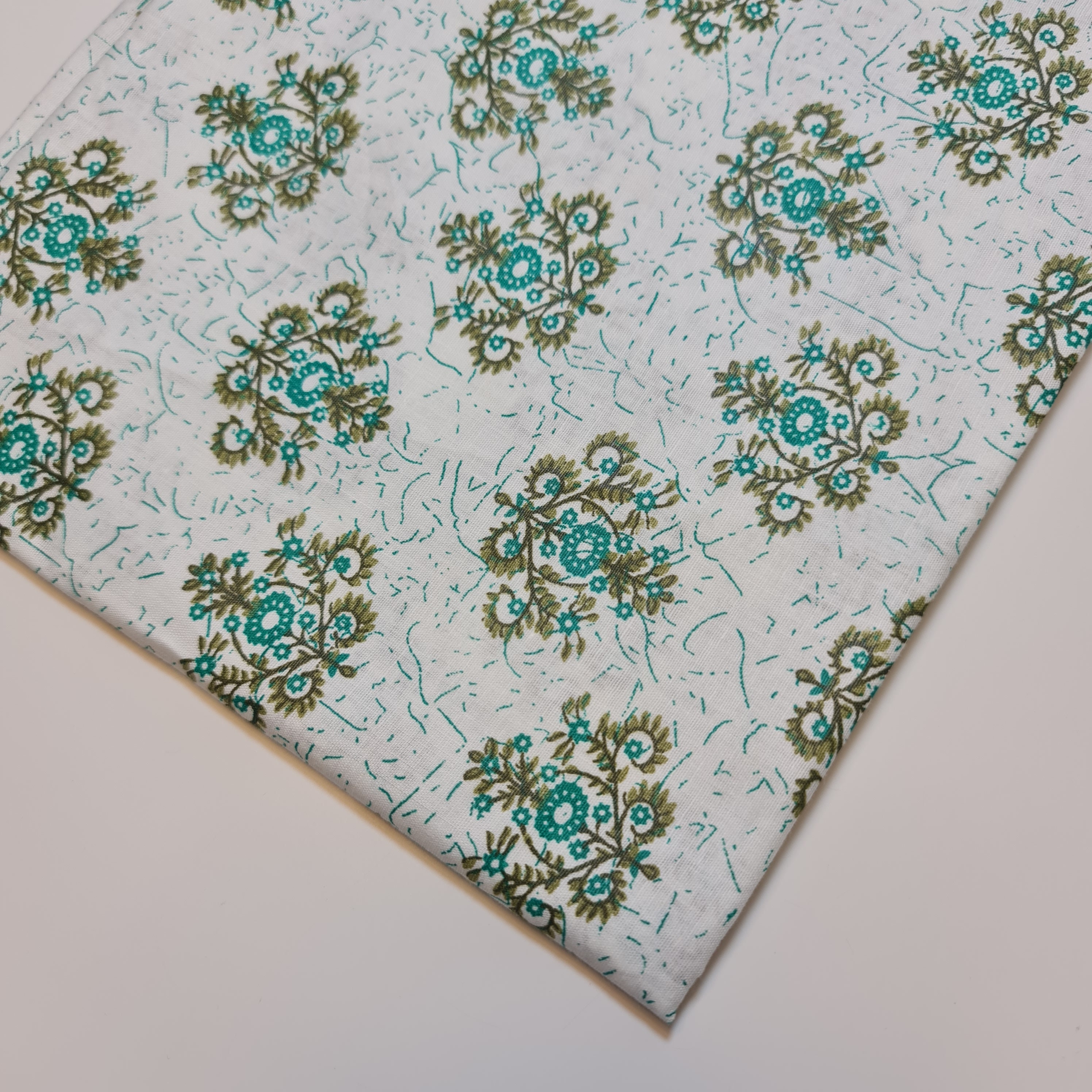 Tessuto Popeline In Cotone Poplin Flower Vacances - Primavera / Estate