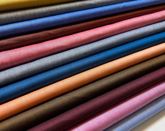 100% katoenen chambraystof garengeverfd ambachtelijk overhemd quiltmateriaal 58"