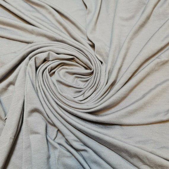 Viscose Jersey Fabric 4way Stretch Polyester Elastane Blend Dress Material  58 grey -  Canada