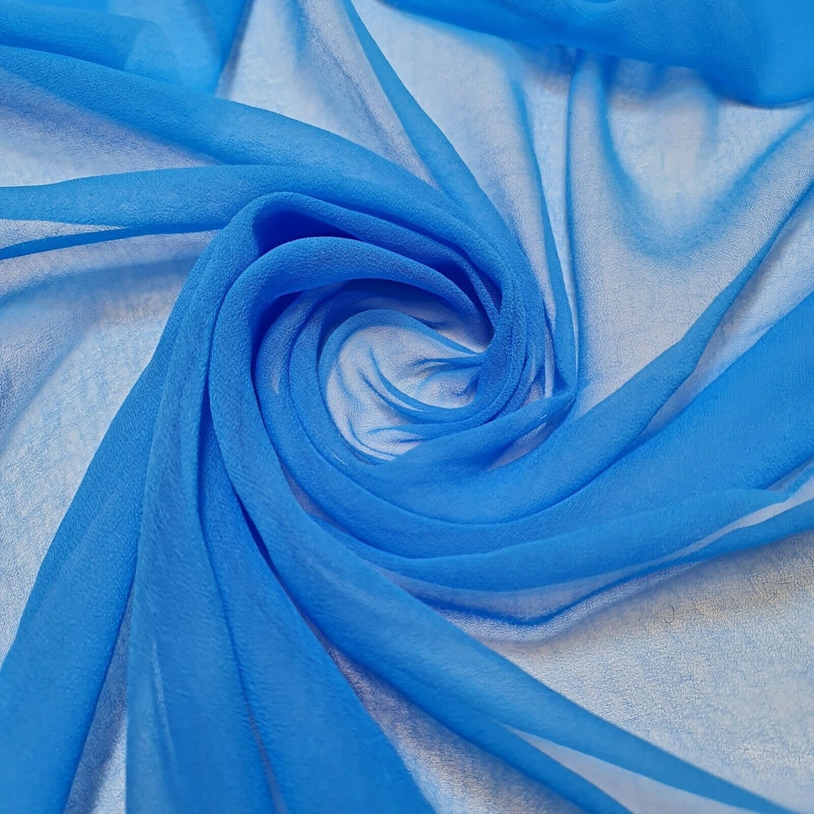 100 Polyester Moss Crepe Chiffon Sheer Decor Drape Dress Etsy