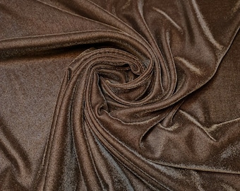 Taupe Samt Stoff Luxus Super Micro 9000 Superior 3 Kröne Triple Samt Kleid Handwerk Material 44 "