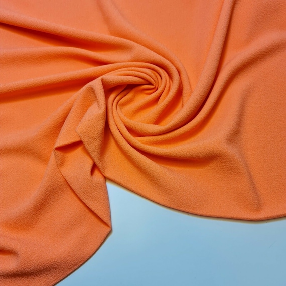 open lace back dress Amazon.com: Minerva Crafts Soft Touch Polyester Crepe Dress Fabric Bright  Peach