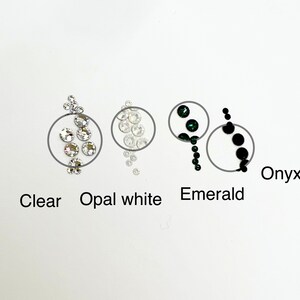 Swarovski Crystals flat back.  High quality SS5 & SS7  Variety colors