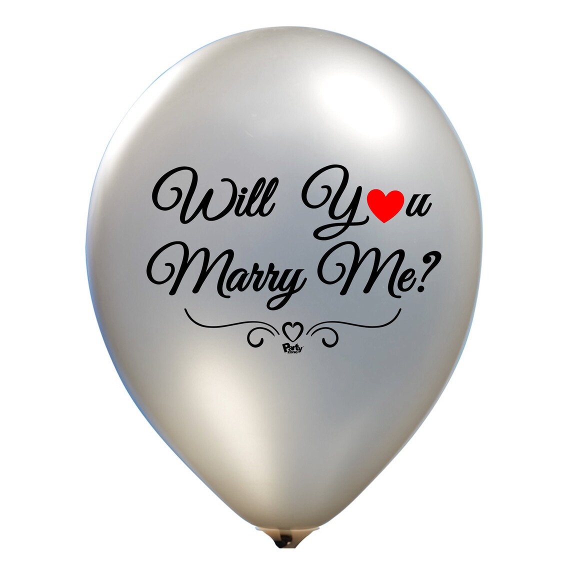 Will You Marry Me Printed Balloons Bag of 16 Wedding Etsy