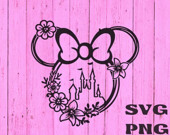 Free Free 307 Floral Minnie Svg SVG PNG EPS DXF File