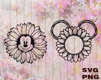 Free Free Sunflower Mickey Svg SVG PNG EPS DXF File
