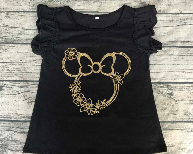 Download Minnie mouse wreath svg / Minnie mouse head svg / Floral ...