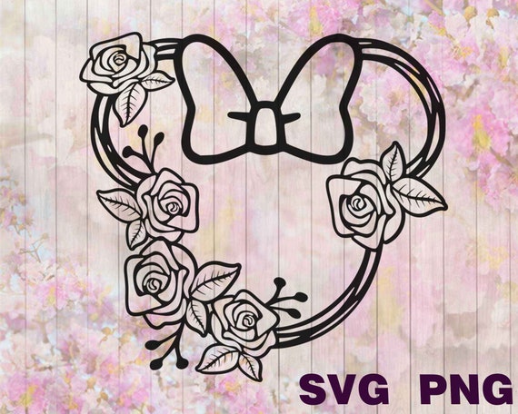 Free Free 309 Minnie Mouse Floral Svg SVG PNG EPS DXF File