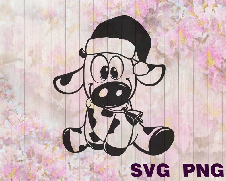 Download Christmas Cow svg / Cow 2021 svg / cutting file | Etsy