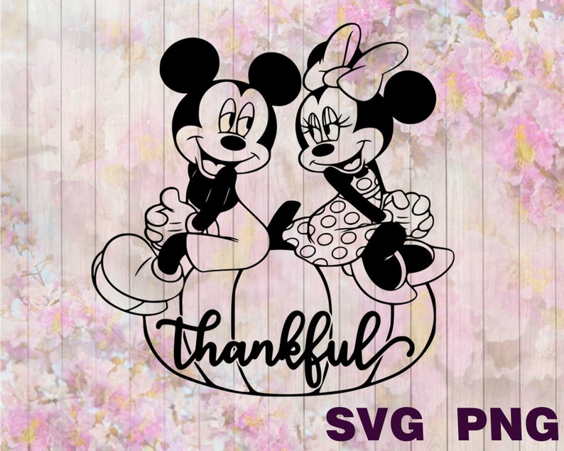Download Mickey mouse svg Minnie mouse svg Thankful shirt Svg | Etsy