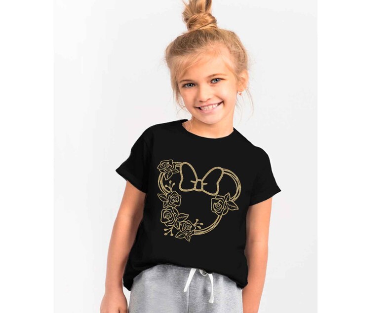 Free Free 271 Minnie Mouse Floral Svg SVG PNG EPS DXF File